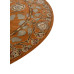 Mytho pumpkin Hand Tufted 120 cm Diameter Rugs