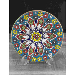 15 CM Handmade Hand Painted Traditional Persian Plate