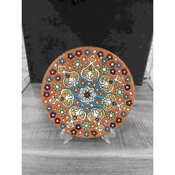 15 CM Handmade Hand Painted Traditional Persian Plate