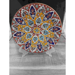 20 CM Handmade Hand Painted Traditional Persian Plate