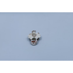 A luxurious, handcrafted silver 925, Micro mosaic pendant